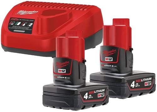 Milwaukee M12NRG-402 kit | 12V / 4,0Ah - 4933459211