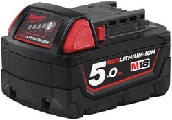 Milwaukee M18 B5 Accu (18 V / 5.0 Ah Li-Ion) - 4932430483