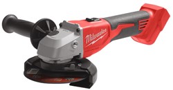 Milwaukee M18 BLSAG125X-0 | M18 Haakse slijper | 125 mm | brushless | schuifschakelaar | Zonder Accu's & Laders - 4933492643
