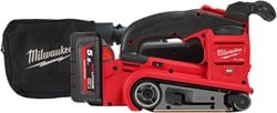Milwaukee M18FBTS75-552X | Accu Bandschuurmachine | 75 mm | 2 x 5,5 Ah accu + oplader | In HD-box - 4933479615 4933479615