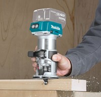 Makita DRT50RTJX3 Accu Freesmachine 18v Li-ion | met 2x 18v accu's-3