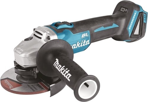 Makita DGA504Z 18v 125mm Accu haakse slijper | zonder accu's lader en koffer - DGA504Z