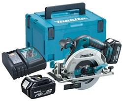 Makita DHS680RTJ 18v Cirkelzaag 165 mm | 5.0Ah Li-ion - DHS680RTJ