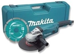 Makita GA9020KD | 230mm haakse slijper in koffer | + diamantschijf - GA9020KD_Diamantschijf