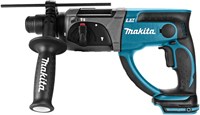Makita DHR202ZKX6 18V Accu combihamer | SDS-PLUS | zonder accu's en lader in koffer met 10-delige SDS-plus borenset-2