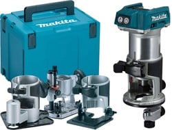 Makita DRT50ZJX3 Accu Freesmachine 18v Li-ion | zonder accu's en lader in M-box