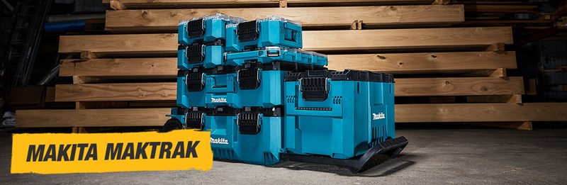 Makita MAKTRAK: slim en sterk opbergen