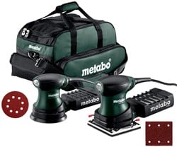 Metabo FSR 200 vlakschuurmachine + FSX 200 excenter schuurmachine in Tas - 691125000