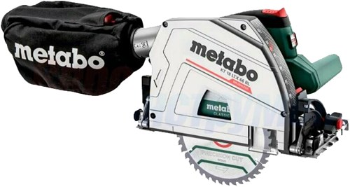 Metabo KT 18 LTX 66 BL | accu-cirkelzaag (2 x LiHD 8.0) | Set - 601866810