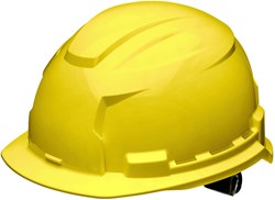 Milwaukee BOLT100 Yellow Ongeventileerde Veiligheidshelm - 4932479247