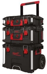 Milwaukee Packout 1 + 2 + 3 Opbergkoffer complete set - 4932464244