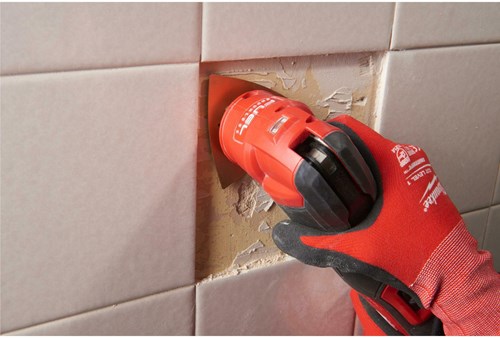 Milwaukee Accessoires Starlock - OMT SL rasp met carbidekorrel voor ruw schuren van tegellijm, mortel en hout - 80mm - 1 stuk - 48906054-2