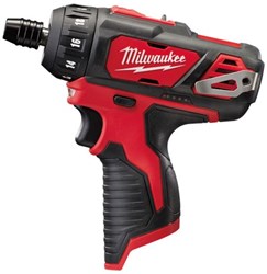 Milwaukee M12 BD-0 subcompact-schroevendraaier | zonder accu's en lader - 4933441910