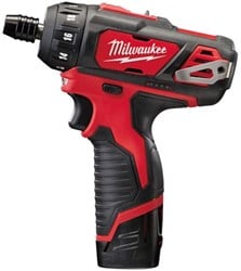 Milwaukee M12 BD-202C subcompact-schroevendraaier | 2.0Ah - 4933441900