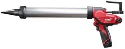 Milwaukee M12 PCG/600A-201B kit-/lijmpistool met 600ml aluminium patroonhouder - 4933441670