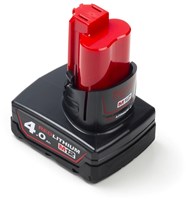 Milwaukee M12 B4 Accu (12 V / 4.0Ah Redlithium-Ion) - 4932430065-2