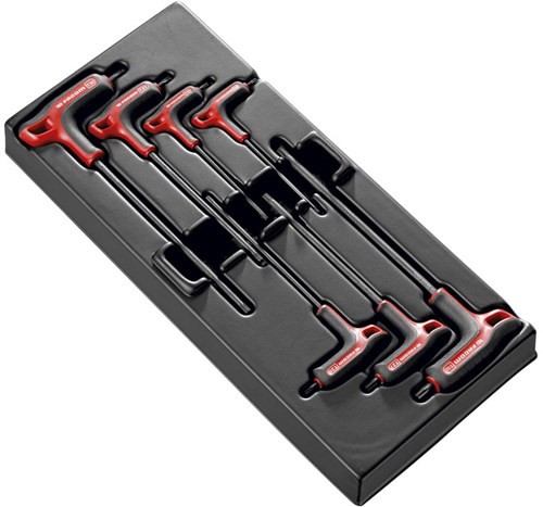 Facom module van 7 inbussleutels met p-greep torx® - mod.89txa afbeelding