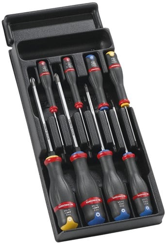 Facom MOD.AT2 Module met 8 Protwist schroevendraaiers - MOD.AT2