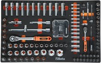 Beta 2400S R7/E-M | Gereedschapswagen | 7 laden | Rood | 309-delig - 024006226-3