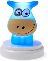 Alecto NAUGHTY COW LED nachtlampje koe blauw - NAUGHTY COW