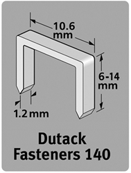 Dutack Niet serie 140 Cnk 10mm blister/1000 st. - 5011019