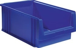 LA-KA-PE Magazijnbak | L500xB315xH200 mm | PP blauw | 8 stuks - 01350 02 02 01350 02 02