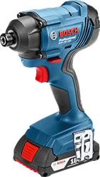 Bosch Blauw GDR 18V-160 Professional Accu Slagschroevendraaier 18v 2.0Ah 160Nm - 06019G5100