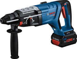 Bosch Blauw GBH 18V-28 D Accuboorhamer | 2x ProCORE18V 5,5 Ah | Lader GAL 1880 CV | In XL-Boxx - 0611919005