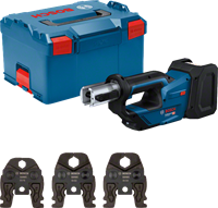 Bosch Blauw GPT 18V-19 Accu Perstang | 3 Persbekken SV | In L-Boxx - 06019M2002