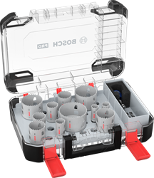Bosch Accessoires PRO Multi Material PC Plus gatzaagset | 14-delig - 2608594425