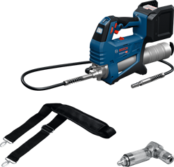 Bosch Blauw GFP 18V-10 Accuvetspuit | Solo | Incl. 90 Koppeling en Schouderband | Zonder Accu en Lader - 06019N6000