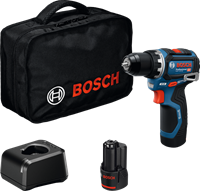 Bosch Blauw GSR 12V-32 Accuschroefboormachine | 2x GBA 12V 2,0 Ah en Lader GAL 12V-20 - 06019N7003