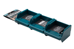 StealthMounts BM-MK18-BLU-6 Accuhouder voor Makita 18V LXT | Blauw | 6-pack - BM-MK18-BLU-6