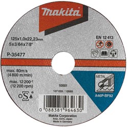 Makita Doorslijpschijf 355XX25,4 Metaal - B-64696-5 ( 5 stuks)