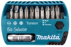 Makita Accessoires Schroefbitset 11-dlg "clicfix" - P-53730