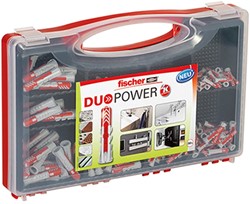 Fischer RED BOX DUOPOWER  Pluggenassortiment in koffer 1 St - 535973