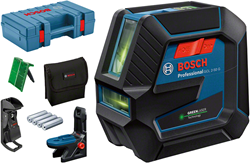 Bosch Blauw GCL 2-50 G combilaser | in transportkoffer | incl. 4x batterij (AA) | laserrichtbord  - 0601066M02