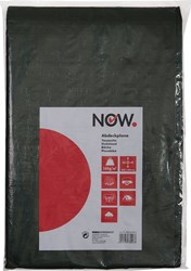 NOW Afdekzeil | breedte 6.000 x lengte 8.000 mm | olijfgroen gewicht 160 g/m² | met aluminium ogen | 1 stuk - 4000818877 4000818877