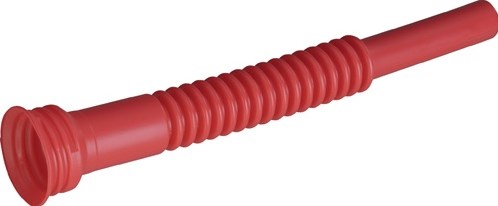 Hunersdorff Schenktuit | lengte 275 mm flexibel rood | 1 stuk - 819701 819701