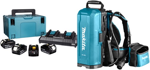 Makita PDC01X1 18 V ruggedragen accustation PDC01 met starterkit