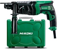 Hikoki DH26PC2WSZ Boor-hakhamer | SDS-PLUS | 230V | 830W | 2,9 J | In kunststof koffer - DH26PC2WSZ