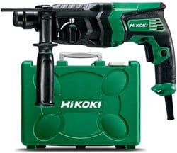 Hikoki DH26PC2WSZ Boor-hakhamer | SDS-PLUS | 230V | 830W | 2,9 J | In kunststof koffer - DH26PC2WSZ