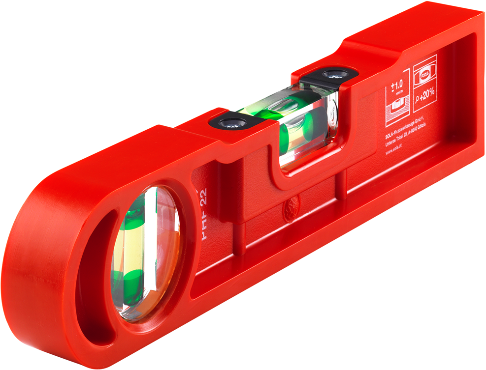 Stabila Waterpas 196-2 LED met verlichting van libel, 2V1H libel, 61 cm | 17392