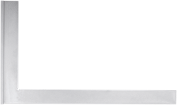 SOLA Plaatwinkelhaak met aansl. 600x330mm SWA gepolijst gegalvaniseerd staal - 56112901