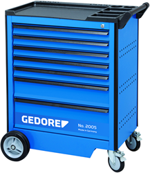 Gedore 2005-TS-190 | gereedschapwagen 2005 0511 + gereedschapset TS 190 | 190 delig - 2980290