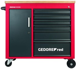 Gedore R20400006 | Gereedschapwagen | MECHANIC PLUS met 6 laden | Zonder Gereedschap - 3301818