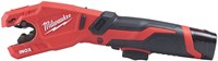 Milwaukee M12 PCSS-202C | M12 RAPTOR Pijpsnijder roestvast staal (2x 2.0Ah accu's) - 4933479242