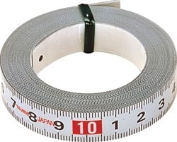 Tajima Rolmaat | lengte 1 m bandbreedte 13 mm | zelfklevend | 1 stuk - PIT 10 - PIT 10