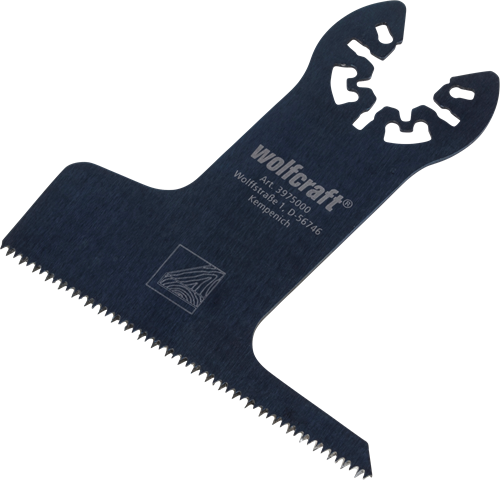 Wolfcraft Zaagblad | Voor bochten PRO | HCS | 78mm | 1 stuk - 3975000