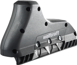 Wolfcraft Drievoudige facettenschaaf - voor gipsplaat | 1 stuk - 4009000